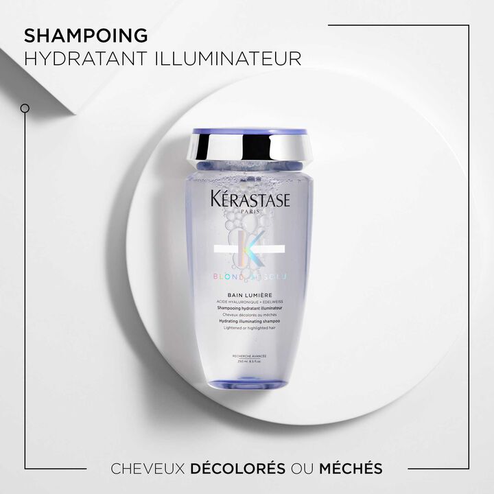 Description et produit shampoing Bain Lumière Blond Absolu Kérastase