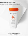 Image description shampoing Bain Satin Nutritive  Kérastase 