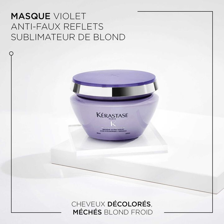 Description et produit masque Ultra-violet Blond Absolu Kérastase 