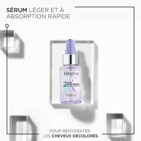 Description produit serum 2% acide hyaluronique Blon Absolu Kérastase - Vue de face 