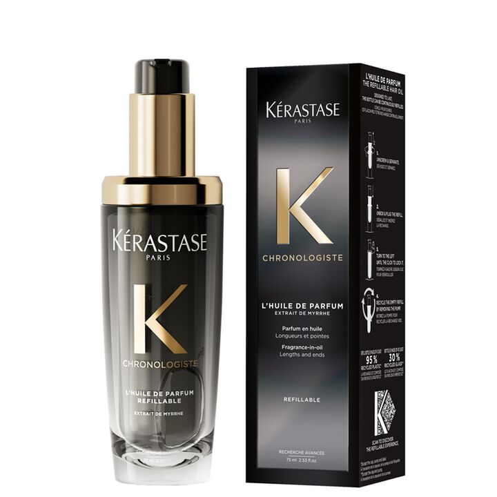 Produit et packaging huile Parfum Chronologiste Kerastase- 75ml