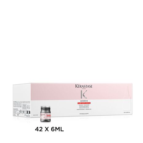 Produit et packaging Cure Anti-chute Genesis  Kerastase- 42x6ml