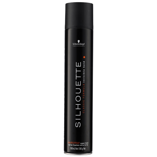 Spra Fixation Ultra-forte  Silouhette Schwarzkopf - vue face 500ml 
