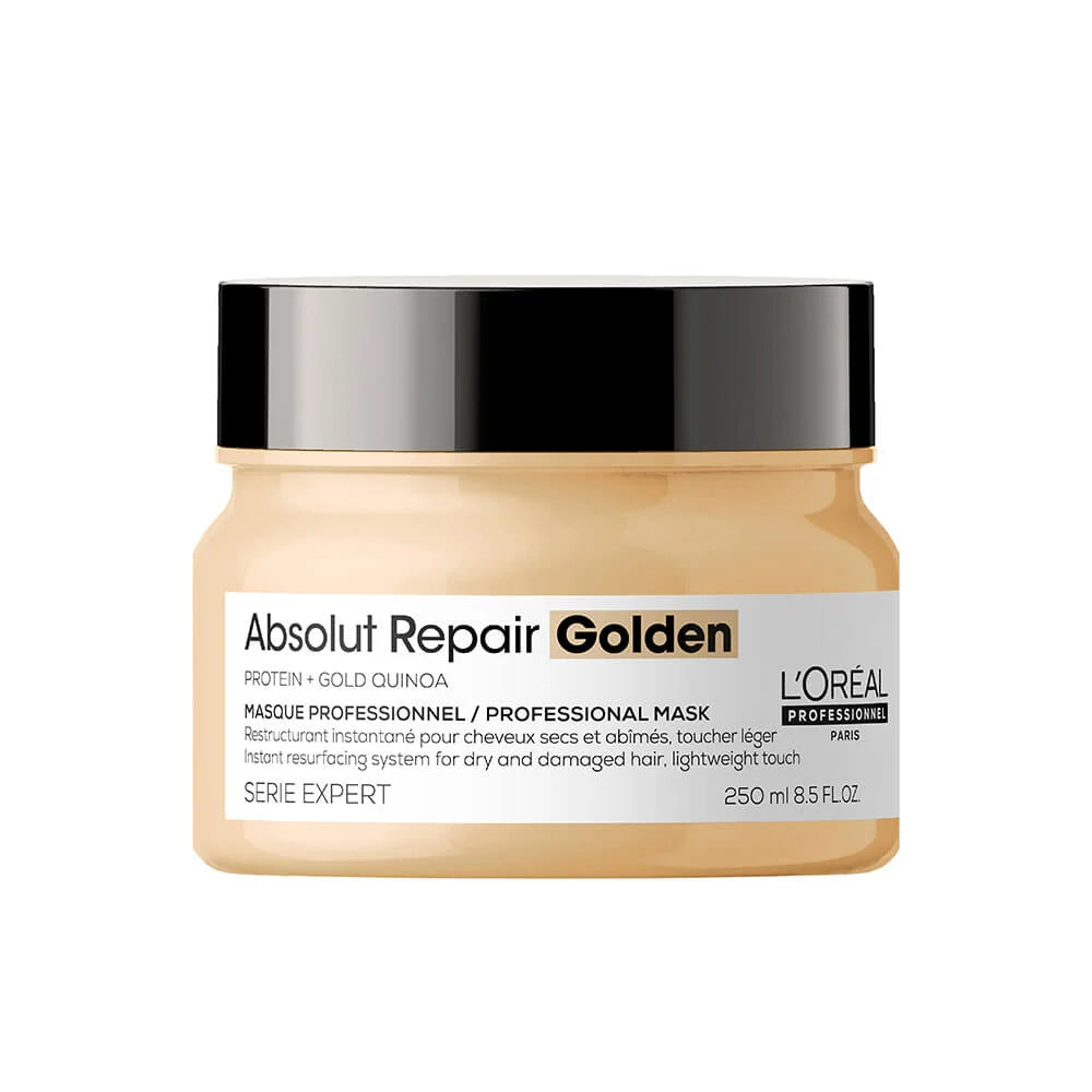 Masque Golden Absolut Repair L’Oréal - vue face 250ml