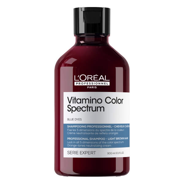 Shampoing Bleu Vitamino Spectrum L’Oréal - vue face 300ml