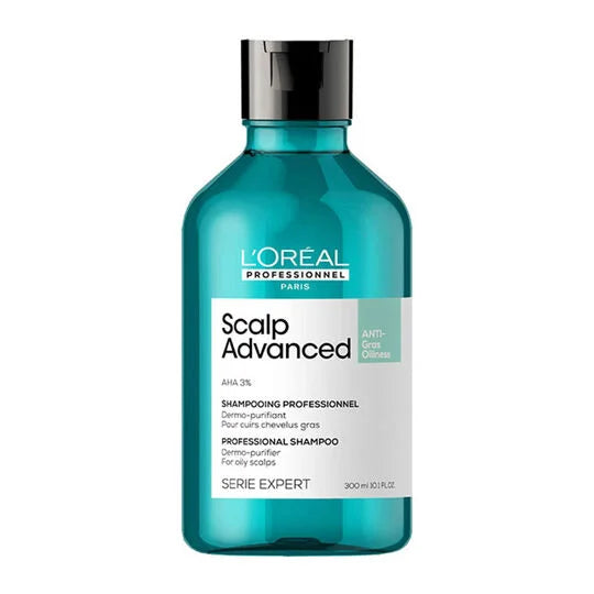 Shampoing Gras Scalp Advanced L’Oréal - vue face 300ml