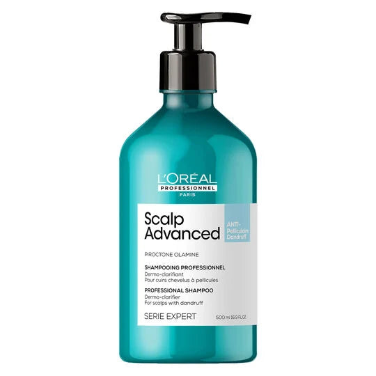 Shampoing Pellicule Scalp Advanced L’Oréal - vue face 500ml