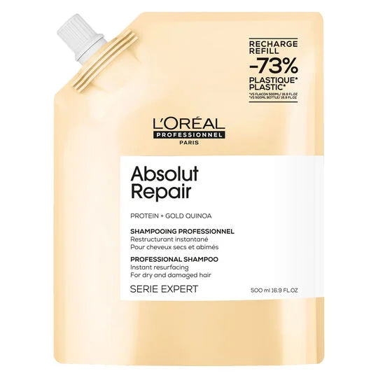 Shampoing Absolut Repair L’Oréal - vue face 500ml