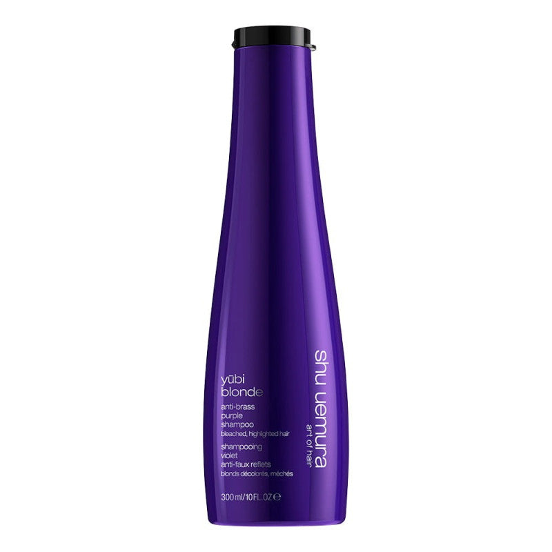 Shampoing Violet Yubi Blonde Shu-Uemura- vue face 300ml
