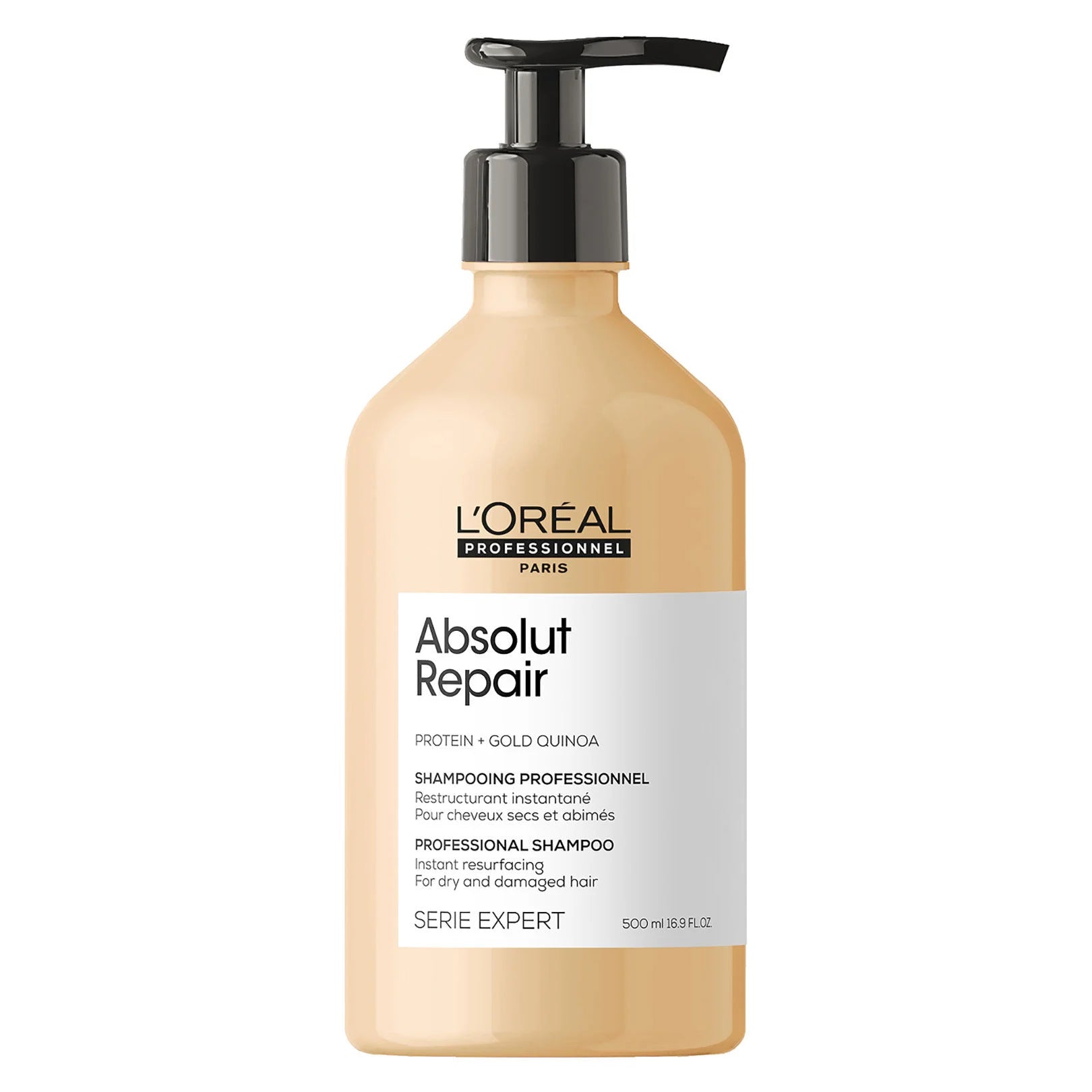 Shampoing Absolut Repair L’Oréal - vue face 500ml