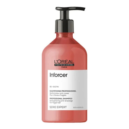 Shampoing 500ml  Inforcer L’Oréal - vue face 500ml