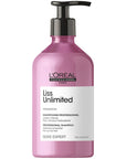 Shampoing Liss Unlimited L’Oréal - vue face 500ml