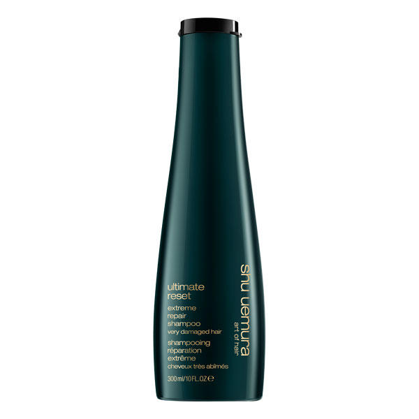 Description et produit du shampoing Ultimate-Reset Shu-Uemura Vue face 300ml

