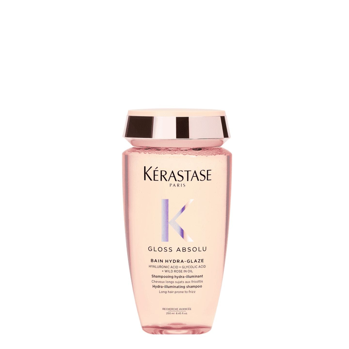 Shampoing Bain Hydra-Glaze Grosse Absolu Kérastase- vue face 250ml