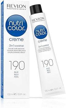 Soin reigmentant bleu nutri color Revlon- vue face 100ml