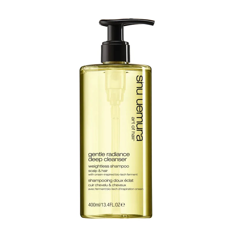 Shampoing Gentle Radiance Deep Cleanser Shu-Uemura- vue face 400ml