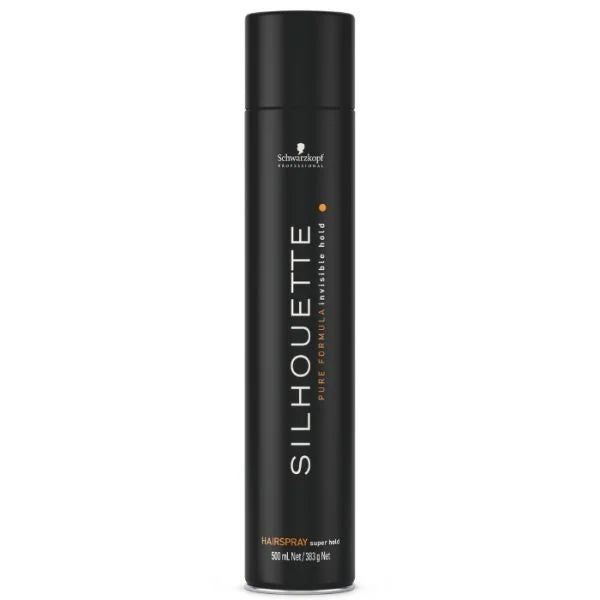 Laque Ultra Forte Silhouette Schwarzkopf - vue face 500ml