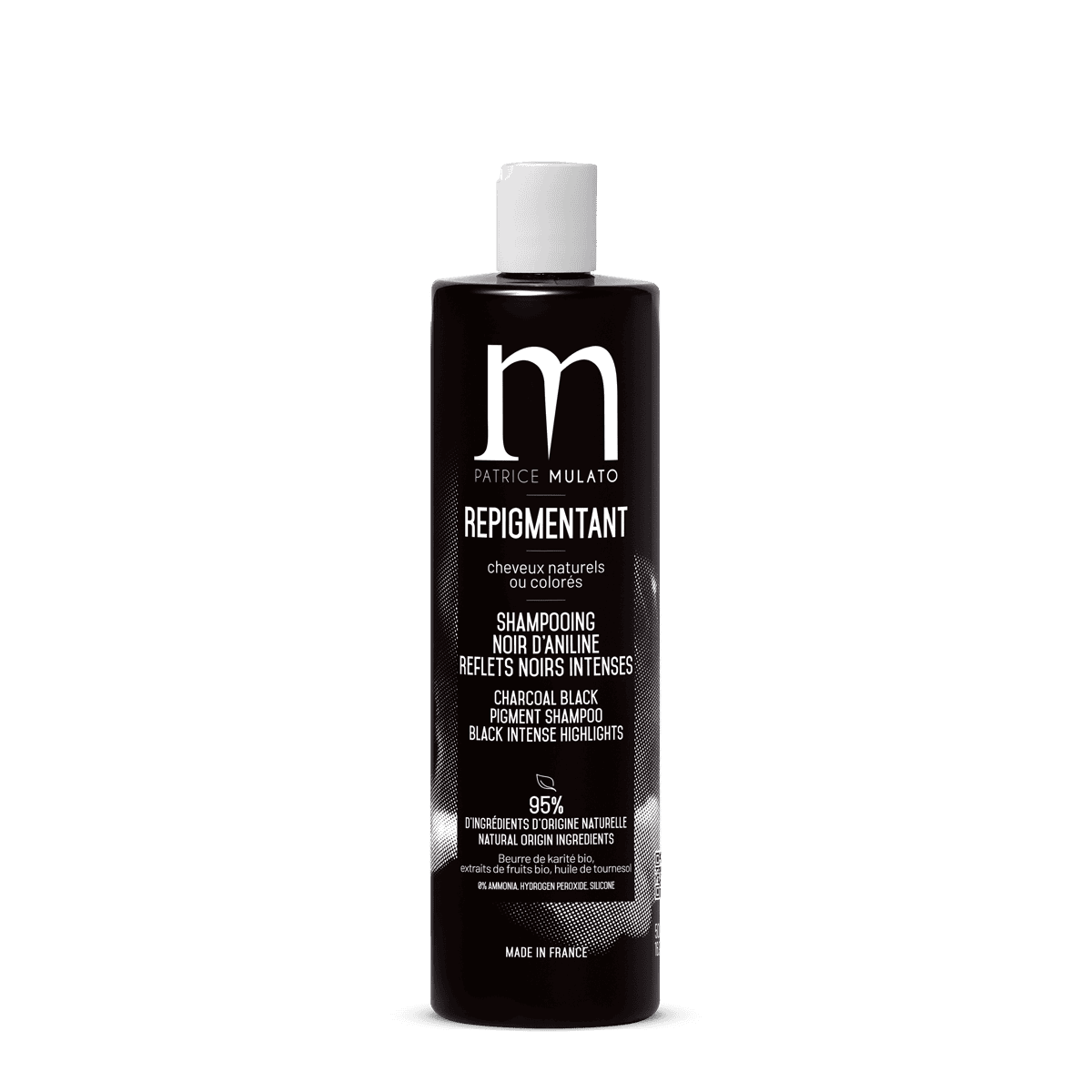 noir d'aniline Shampoing Mulato - vue face 500ml